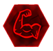 muscle icon - camargo flavor